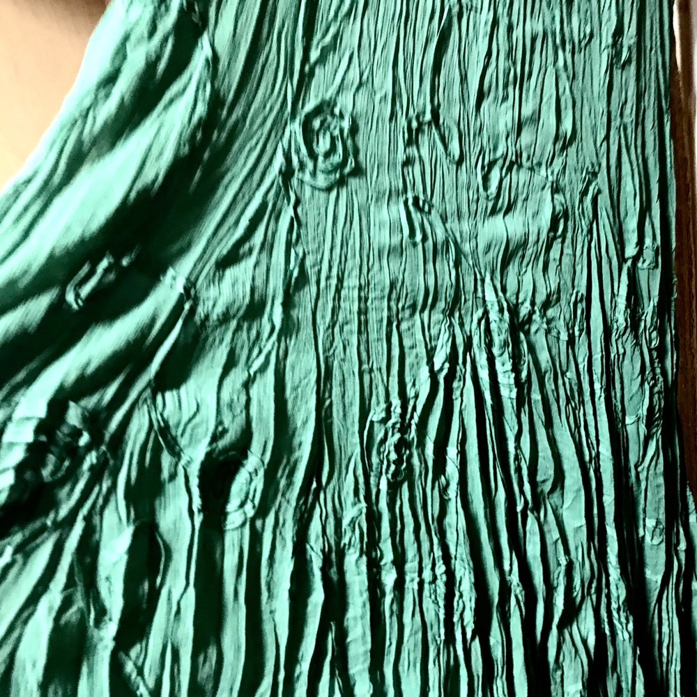 Long Green beautiful skirt by Rafael. NWOT